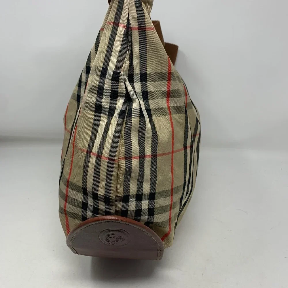 BURBERRY Multi Fabric Shoulder Bag authentic - Picture 3 of 8